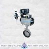 Van bướm điều khiển khí nén tuyến tính